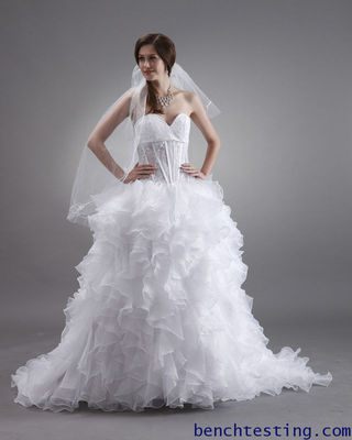 白色女士晚礼服长款优雅